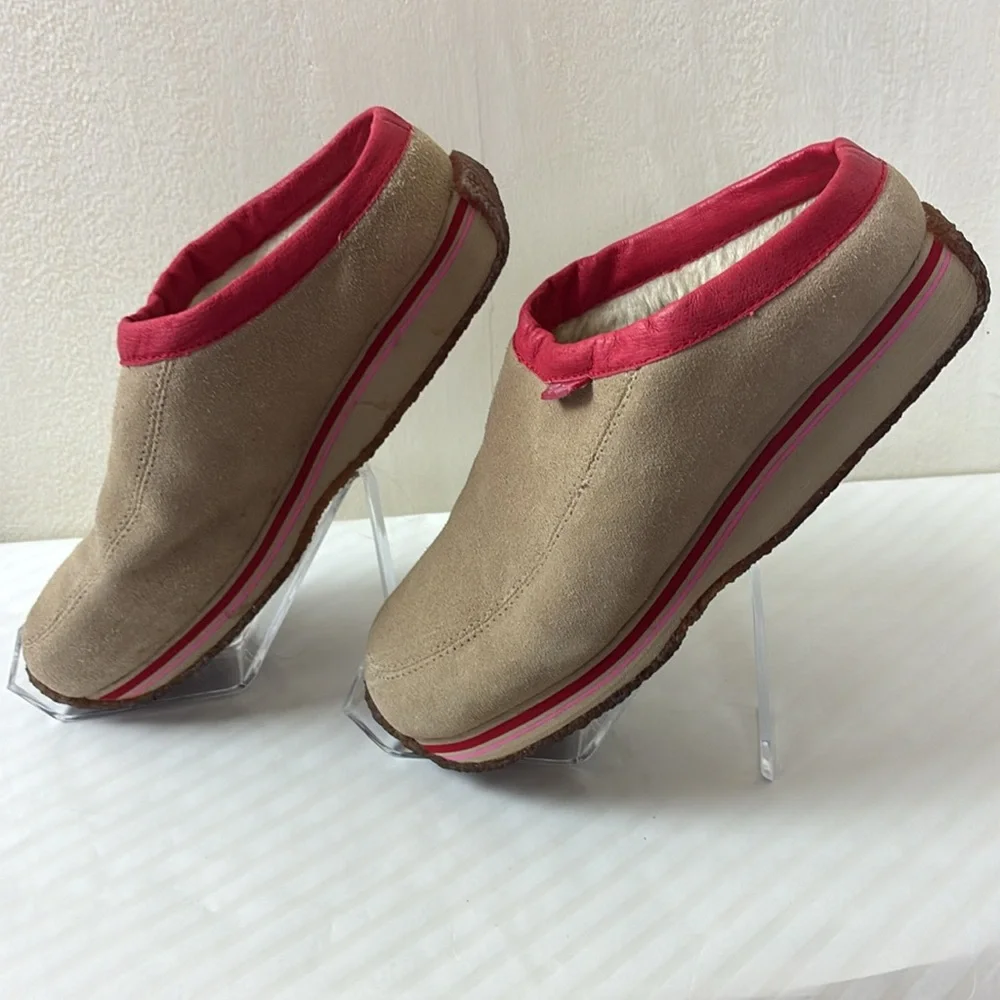 Vans Street Clog II Leather. & Suede Slip on Women’s Size 8.5 Fit like 7.5 - Picture 3 of 10